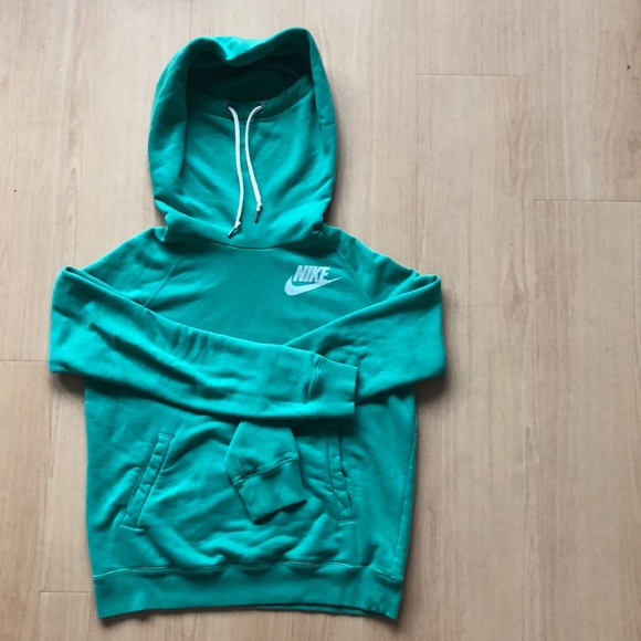 Nike Tops - Nike funnel neck hoodie